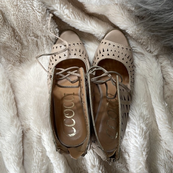 Beige Wedges - Picture 4 of 4